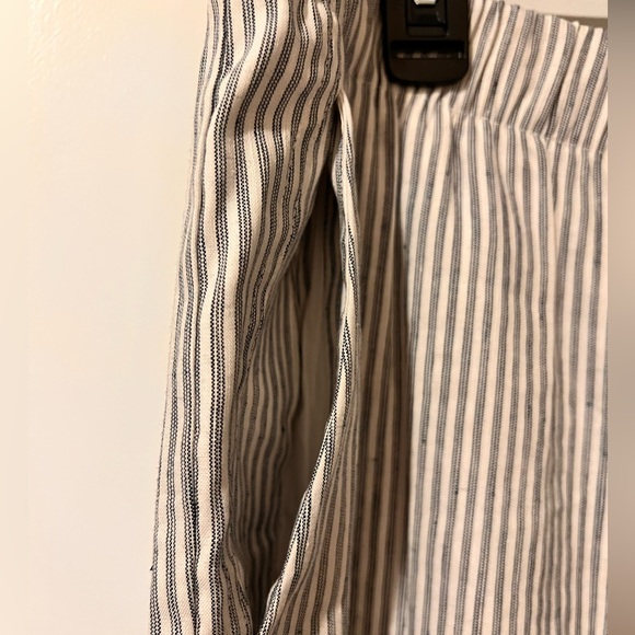LANDS END High-Waist Striped Linen Pants - Picture 4 of 6